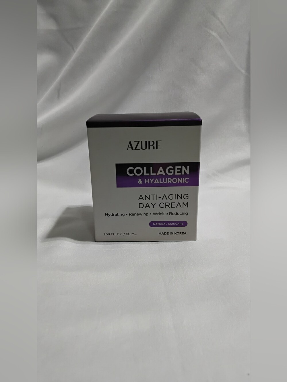 Azure Cosmetics Collagen & Hyaluronic Anti Aging Day Cream 1.69 FL. OZ. 1 Jar